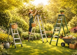 نردبان-باغبانی