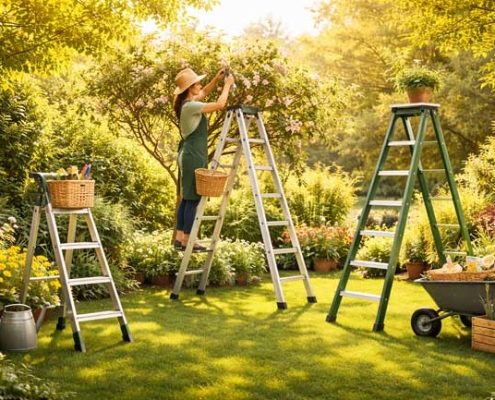 نردبان-باغبانی