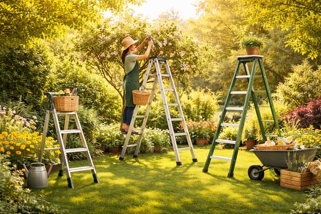 نردبان-باغبانی