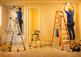 نردبان کارهای تعمیراتی