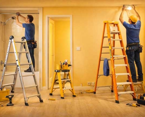 نردبان کارهای تعمیراتی